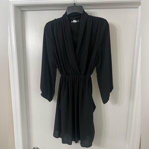 Women's Bar lll Black Long Sleeve dress size Large